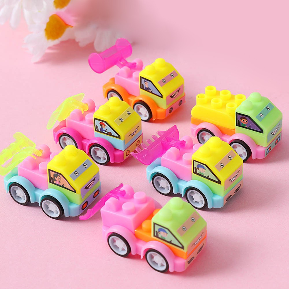 Đồ chơi lắp ráp mô hình chiếc xe độc đáo dành cho bé 3-6 tuổi