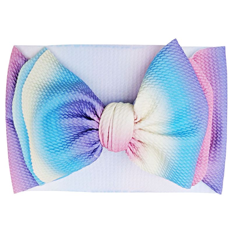 Set 3 Băng Đô Nơ Co Giãn Đáng Yêu Dành Cho Bé Gái