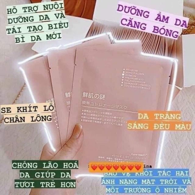MẶT NẠ  CỪU PHIÊN BẢN MỚI - HỘP 10 Miếng