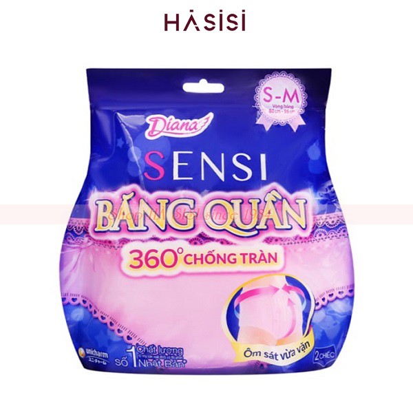 Băng Quần Sensi 360 Độ Chống Tràn DIANA - 2 Cái