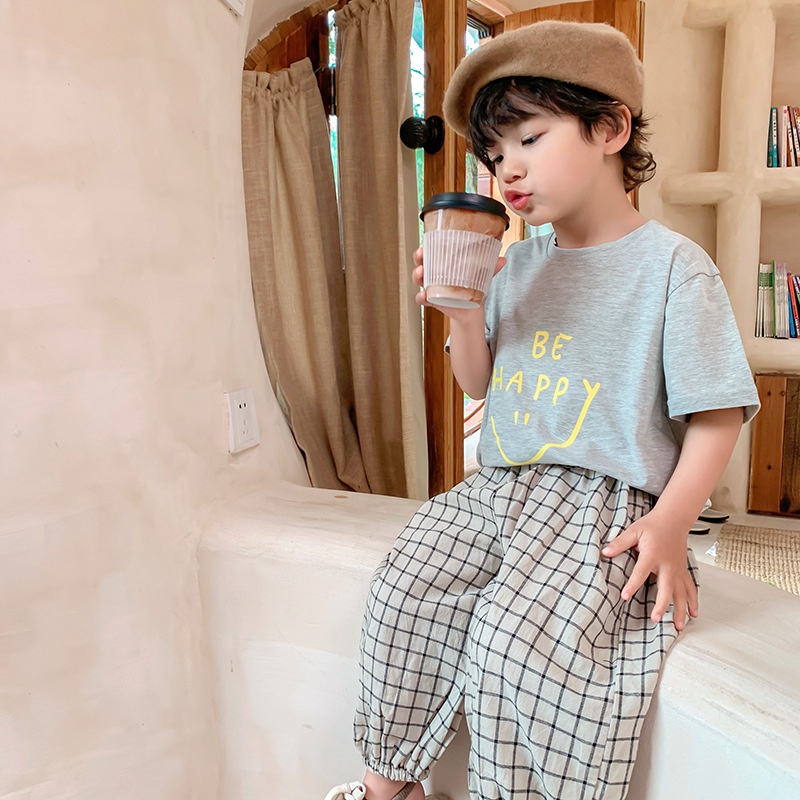 Áo Phông Be Happy Cho Bé Trai Bé Gái Shop Quần Áo Trẻ Em Phong Cách Hàn Quốc Moy Kids