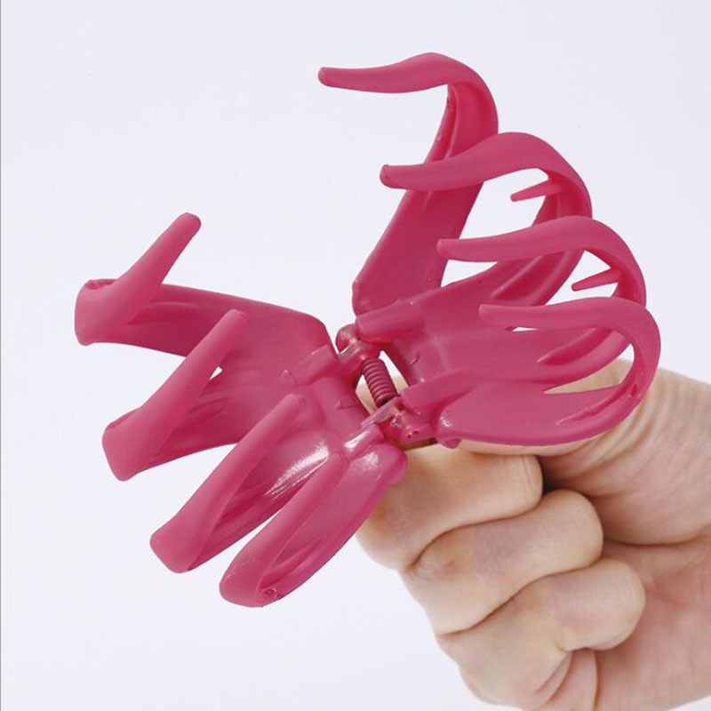 Kẹp Tóc Càng Cua Hình Oval Đơn Giản