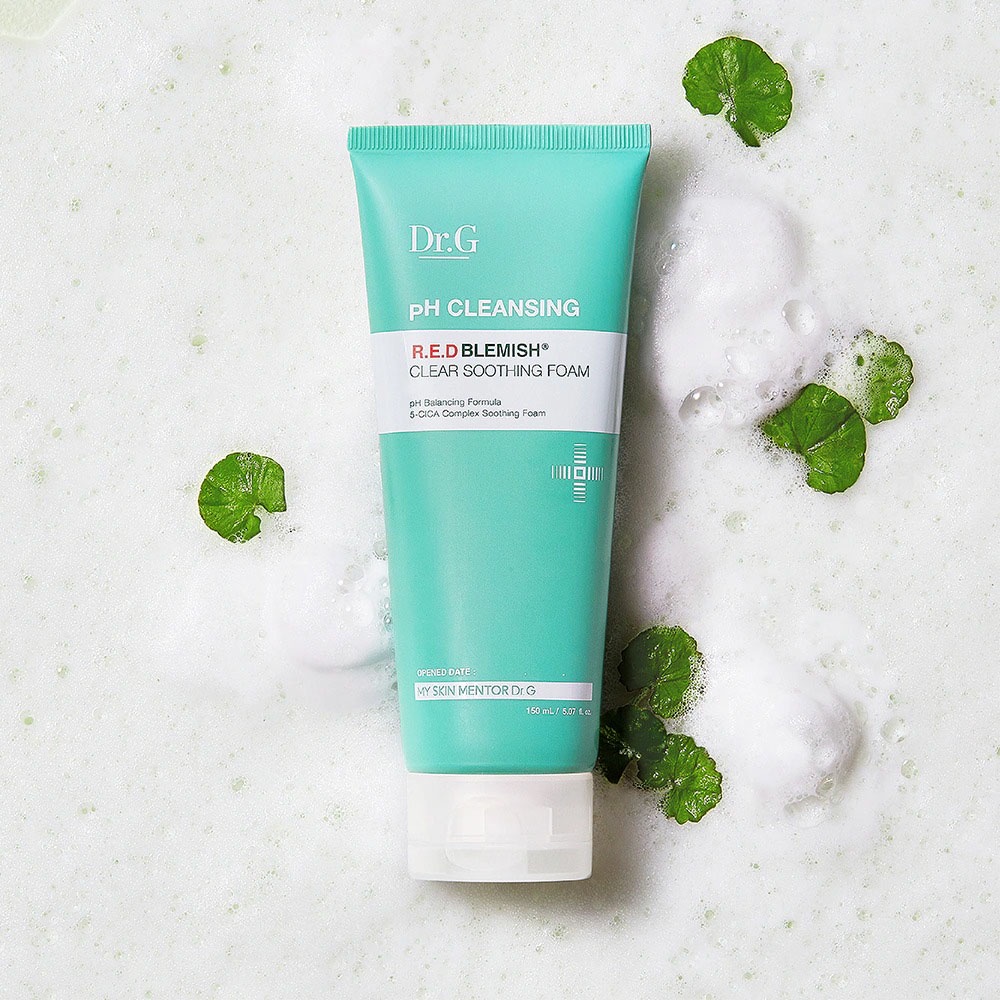 Sữa Rửa Mặt Dr.G pH Cleansing R.E.D Blemish Clear Soothing Foam 150ml