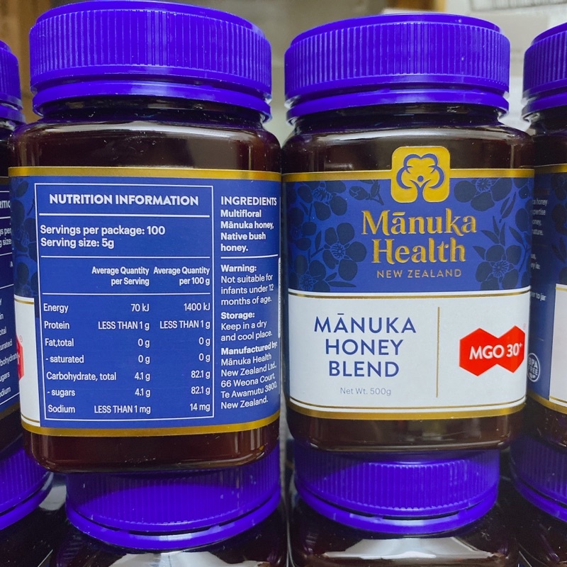 Mật ong Manuka Newzealand 30+ 500 gram