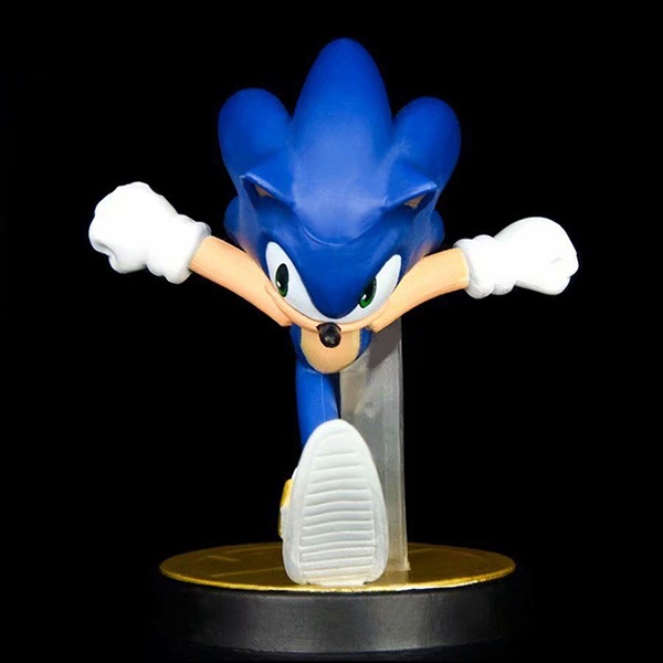 Mô Hình Nhân Vật Sonikku Trong Sonic The Hedgehog Trang Trí Bánh Kem