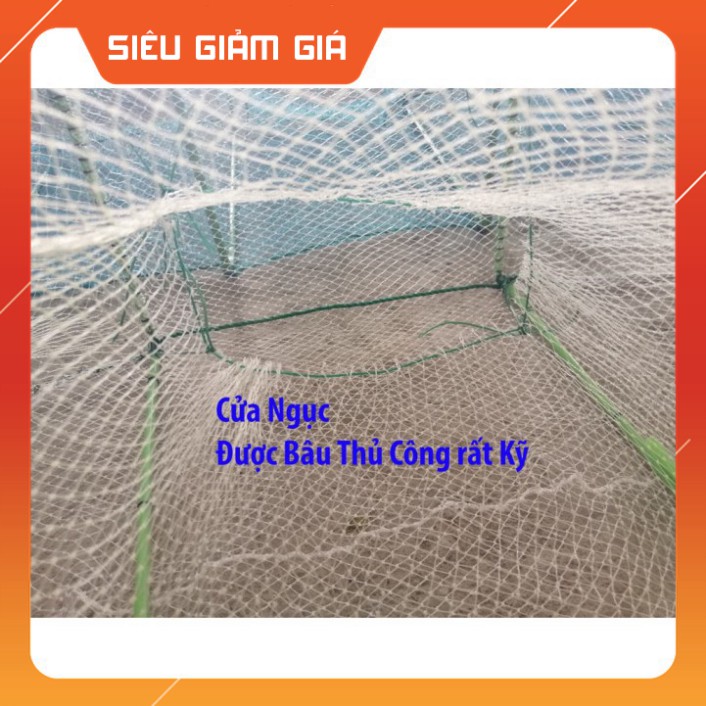 [Combo] [Combo] [Giá Tại Xưởng] Lồng lưới bát quái chã 29 cừa ngục mắt lưới 1 cm dài 8m 9m chuyên đánh bắt cá tôm lươn t