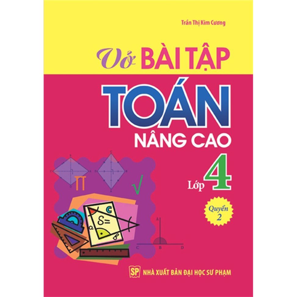 Sách: Combo 3 Cuốn Toán Nâng Cao Lớp 4