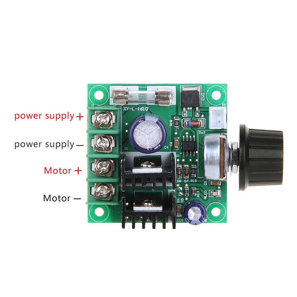 Bộ Điều Khiển Tốc Độ Mô Tơ 9V-50V 10A Pwm Dc