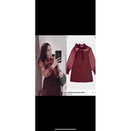 váy zara size S chuẩn au nói không với vnxk