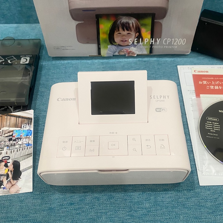 Máy in ảnh Canon Selphy Cp1200 tương đương Cp 1300 - kết nối Wifi