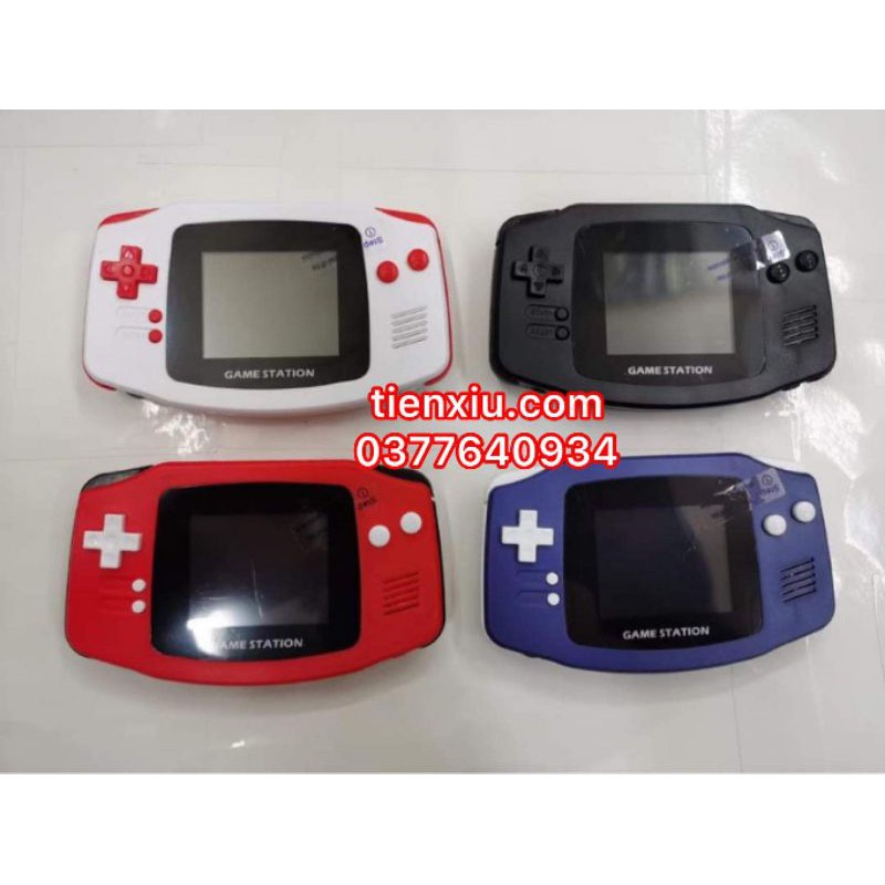 Điện tử 4 nút cầm tay mini gb30 tích hợp 400 trò mario ăn nấm
