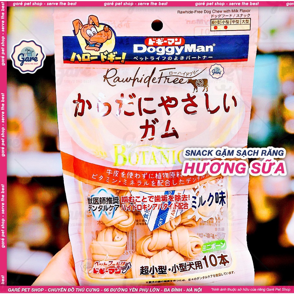 Tổng hợp xương DoggyMan dành cho Chó ngứa răng, hay gặm đồ đạc trong nhà, chó con mới lớn thương hiệu Nhật Bản