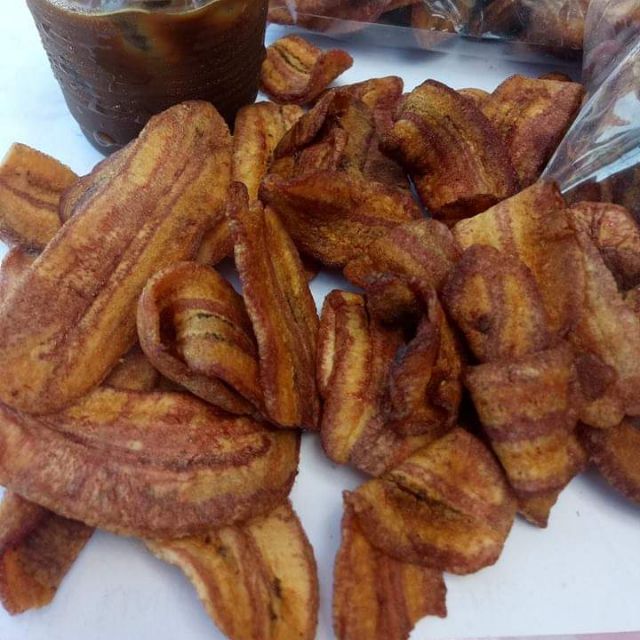 Chuối sấy giòn sạch