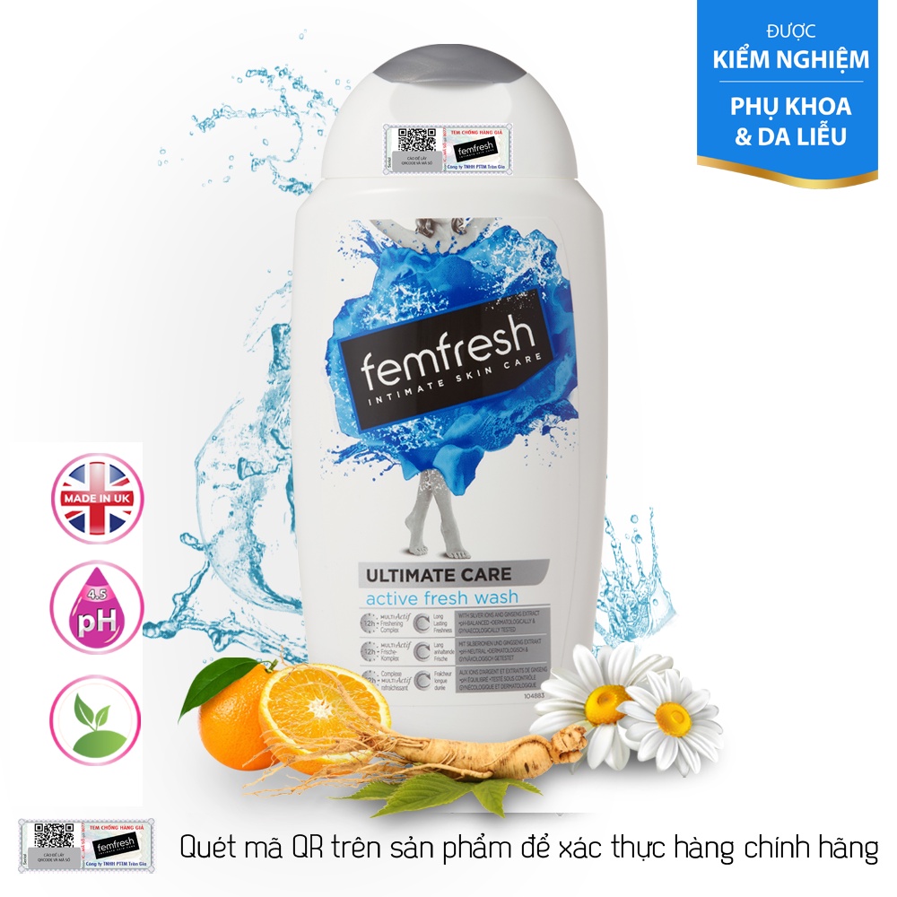 Femfresh | Dung dịch vệ sinh phụ nữ chính hãng Femfresh Daily Intimate Wash