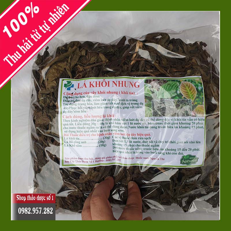 Lá Khôi cây khôi nhung-1KG CTY TD Số 1