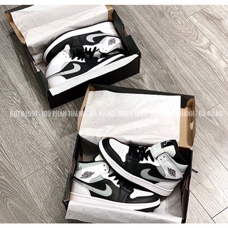 Giày Jordan 1 Mid White Shadow bản tiêu chuẩn
