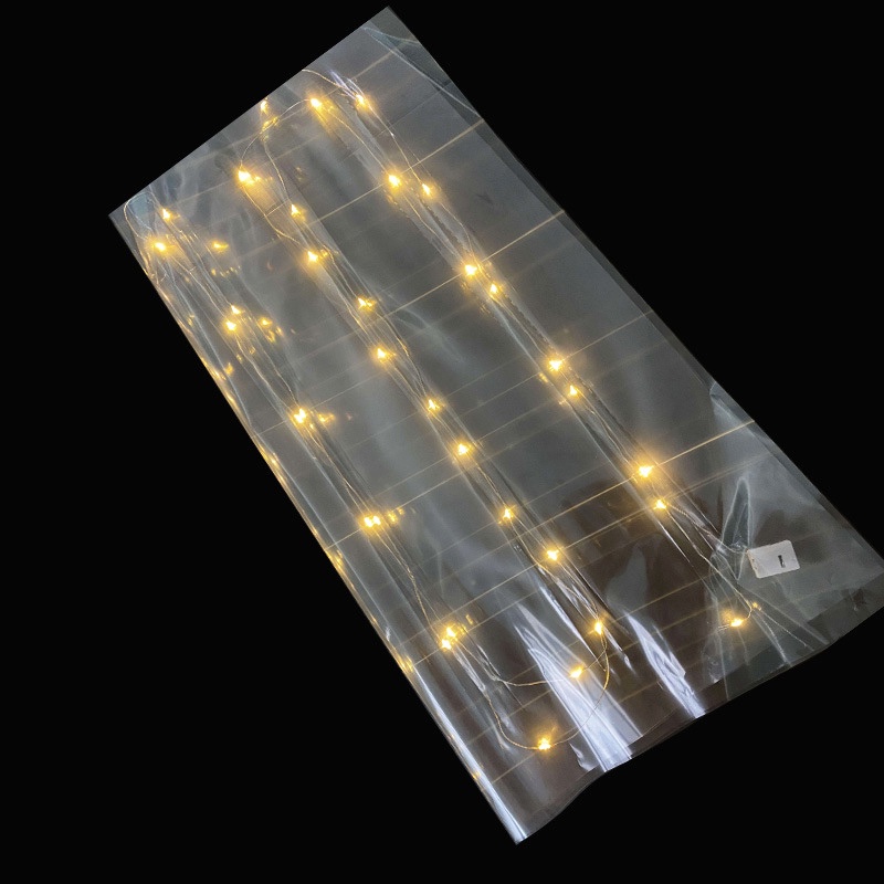 Giấy Gói Hoa 60x60cm Có Đèn Led Chống Nước Đa Năng Trang Trí Lễ Hội / Tiệc Tùng