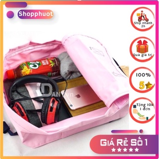 Balo Kanken Fjallraven classic hồng nhạt