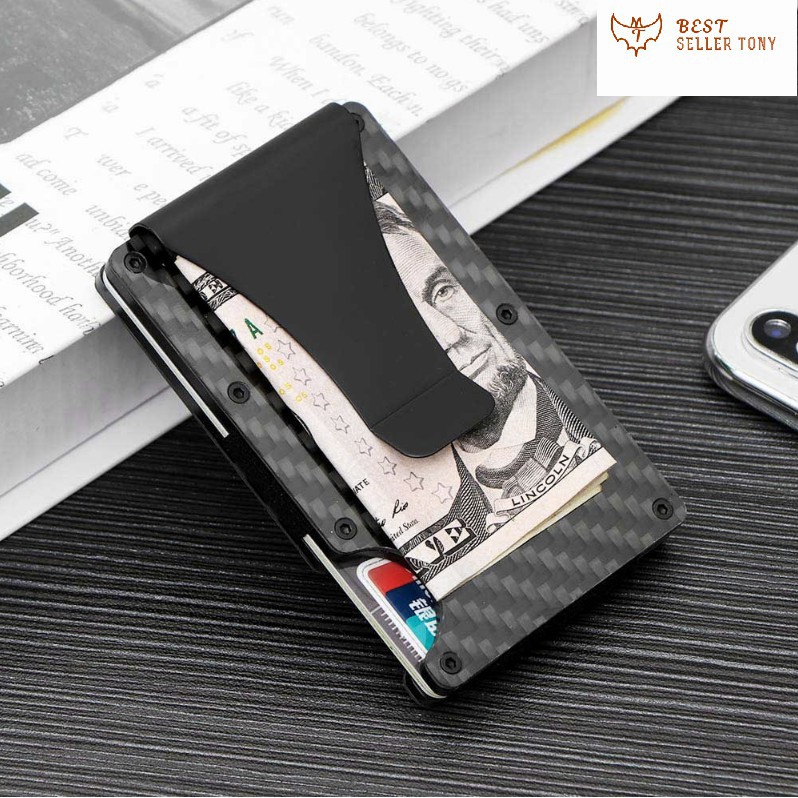 New - Ví kẹp tiền thẻ atm cao cấp phong cách doanh nhân thành đạt 2019 [Best Seller Tony]