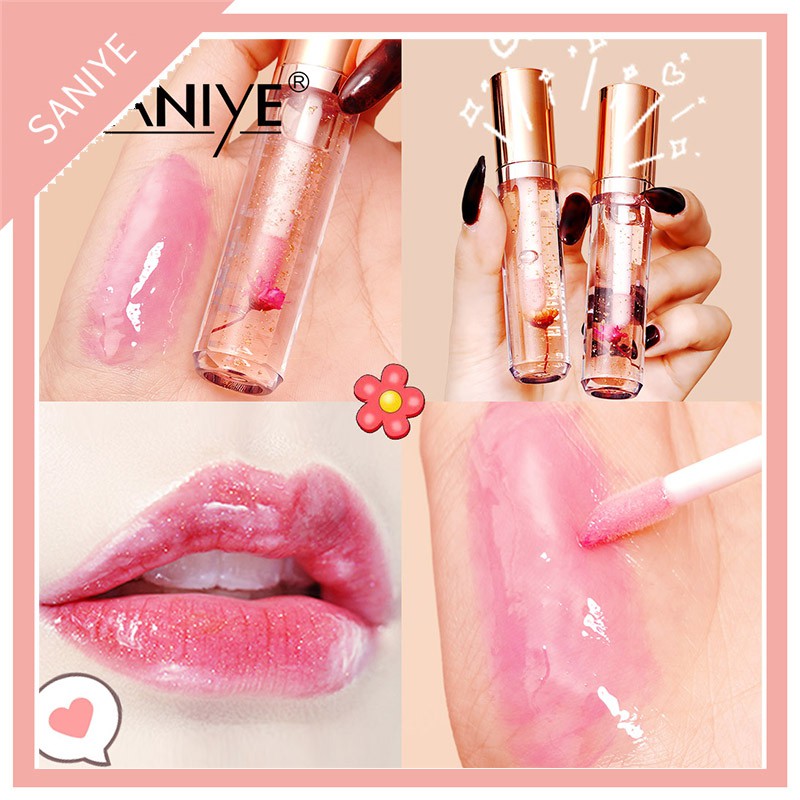 ( Mypham35 ) Son môi tinh chất vàng 24K dưỡng ẩm lâu trôi chăm sóc môi hiệu quả L1121 SANIYE 4ml | BigBuy360 - bigbuy360.vn