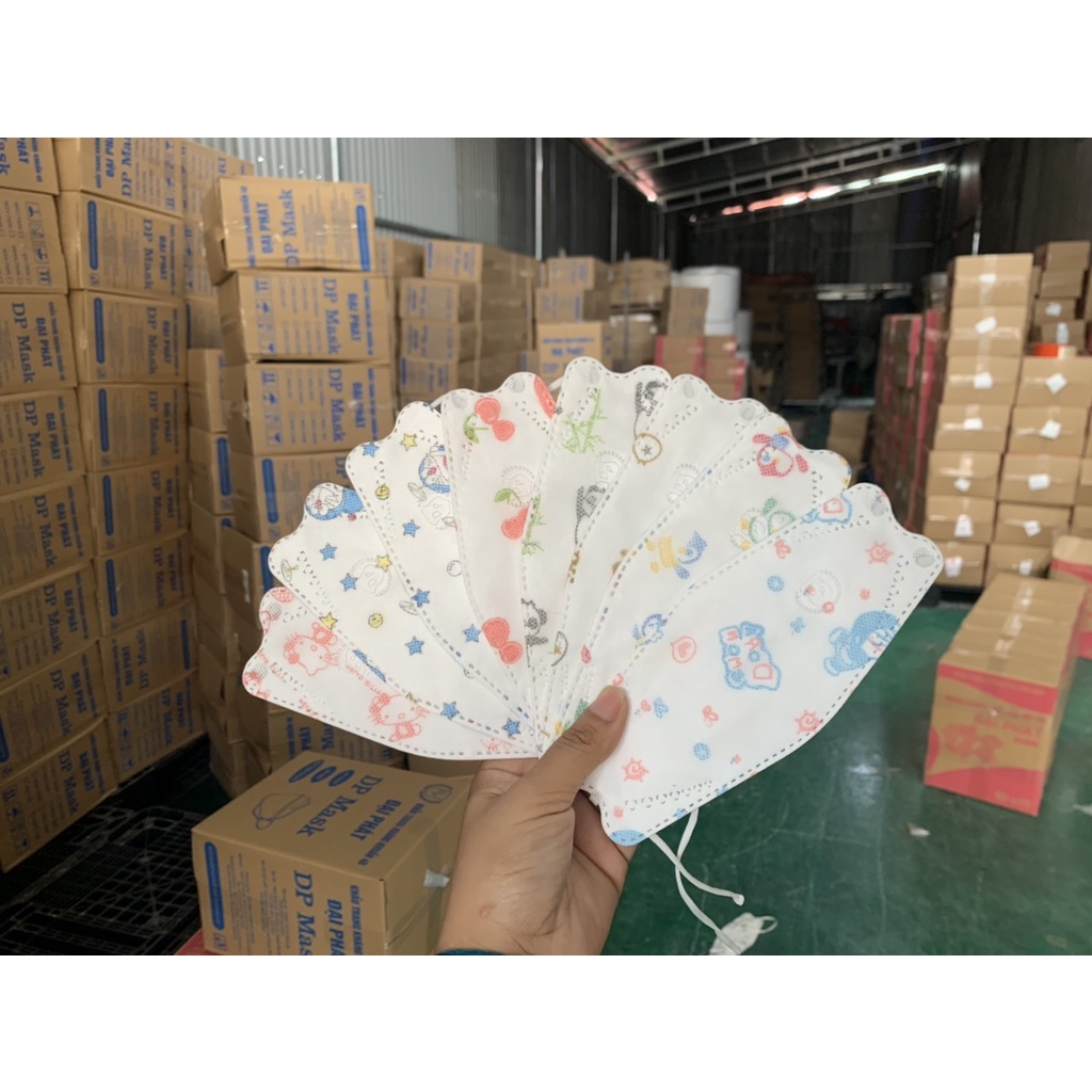 Túi 10 Chiếc Khẩu Trang 4D Trẻ Em Kháng Khuẩn KF94 Tiêu Chuẩn Hàn Quốc | BigBuy360 - bigbuy360.vn