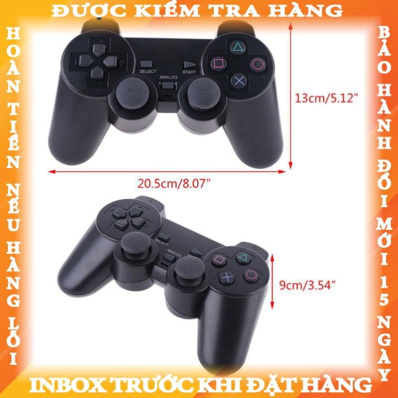 Tay Cầm Chơi Game Không Dây PS2 Tần Số 2.4Hz Kèm Bộ Thu Tín Hiệu Cho Sony Playstation 2 nguyenmanh