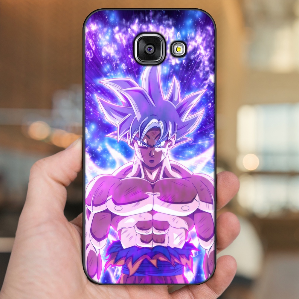Ốp lưng Samsung A3 2016, A5 2016, A7 2016 viền đen in hình Goku Dragon Ball