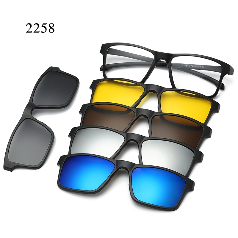 Kính mát thay đổi tròng nam châm cho nam và nữ