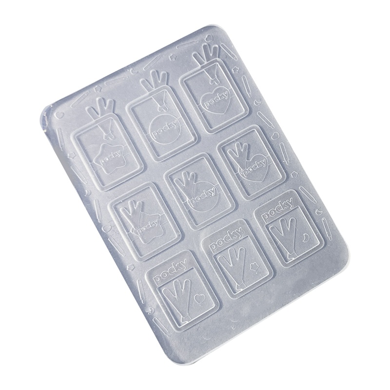 Khuôn LàM Móc KhóA DIY HìNh Đồ Ăn BằNg Silicone