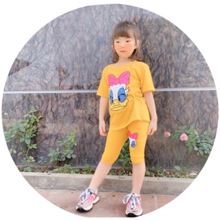 Combo bộ thun bé gái 468K nguyen xuan