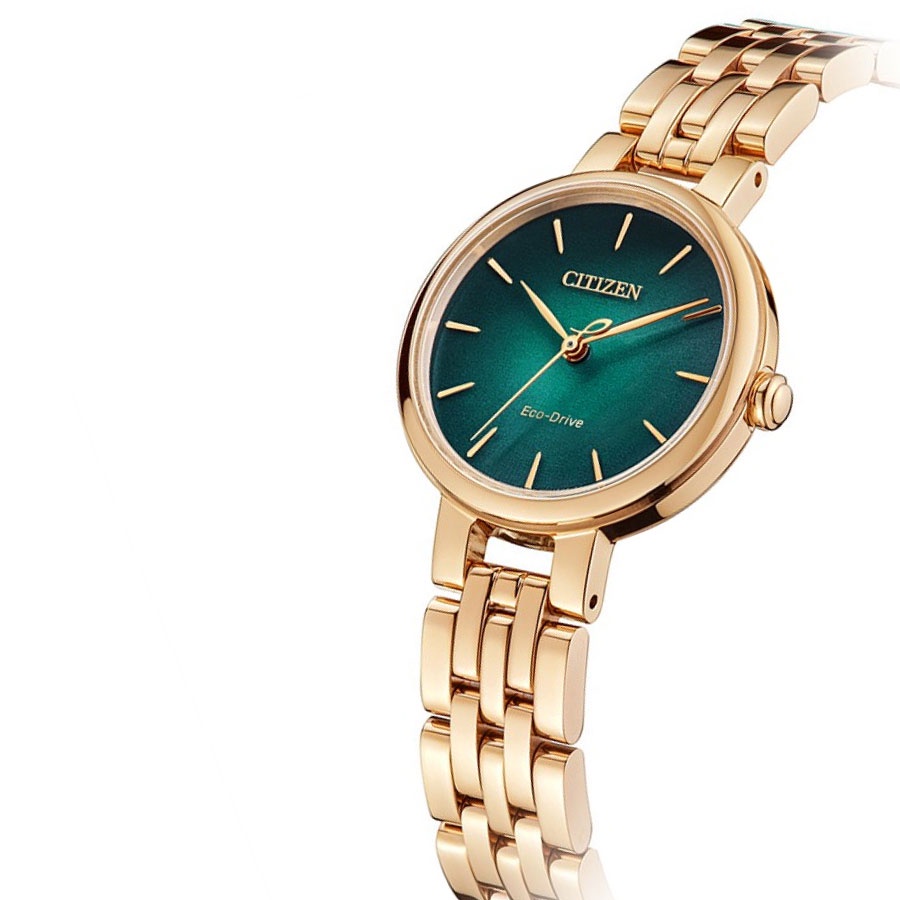 Đồng Hồ Nữ Citizen Dây Thép Không Gỉ EM0993-82Z - Mặt Xanh (Sapphire)