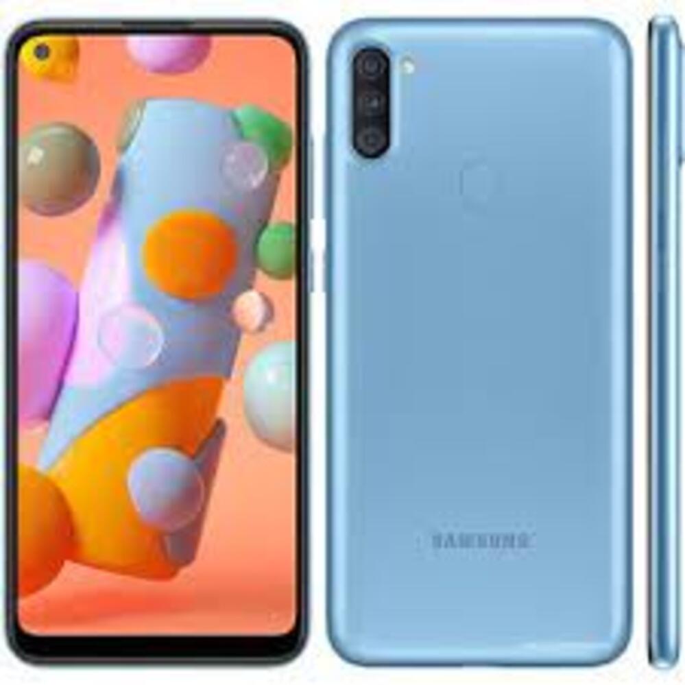 điện thoại Samsung Galaxy A11 ram 3G rom 32G 2sim. máy Chính Hãng, Camera sau: Chính 13 MP &amp; Phụ 5 MP, 2 MP, cày game ok