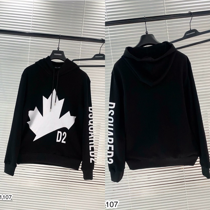 Áo Hoodie DSQ Chất Nỉ Hoạ Tiết Siêu Đẹp - Áo Nỉ Hoodie Nam DSQ Cao Cấp