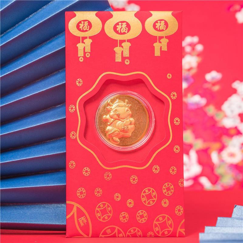 🧧LÌ XÌ TẾT🧧 TÂN SỬU TRÂU MẠ VÀNG 24K MAY MẮN NHIỀU TÀI LỘC