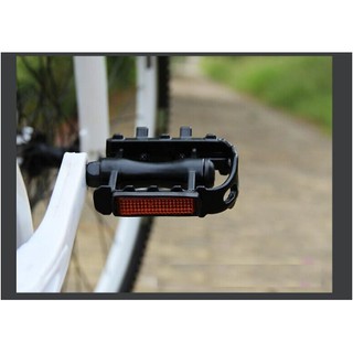 Pê đan xe đạp mini 2 màu đen, bạc