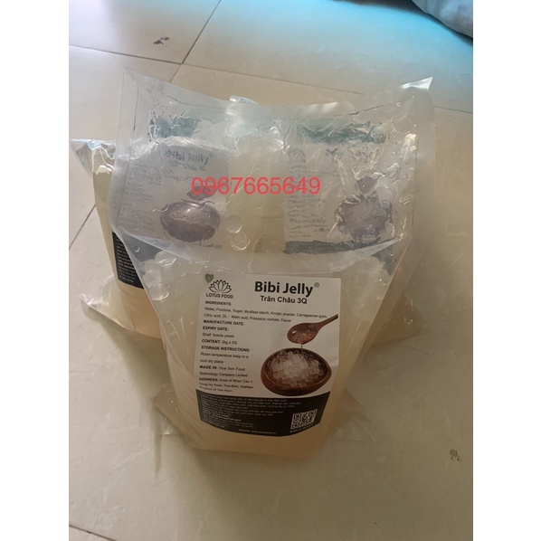 Trân châu trắng / trân châu đen 3Q BIBI Jelly - 3Q Sea Jelly