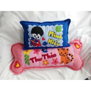 Bộ 2 gối nằm và gối ôm handmade hổ và siêu nhân