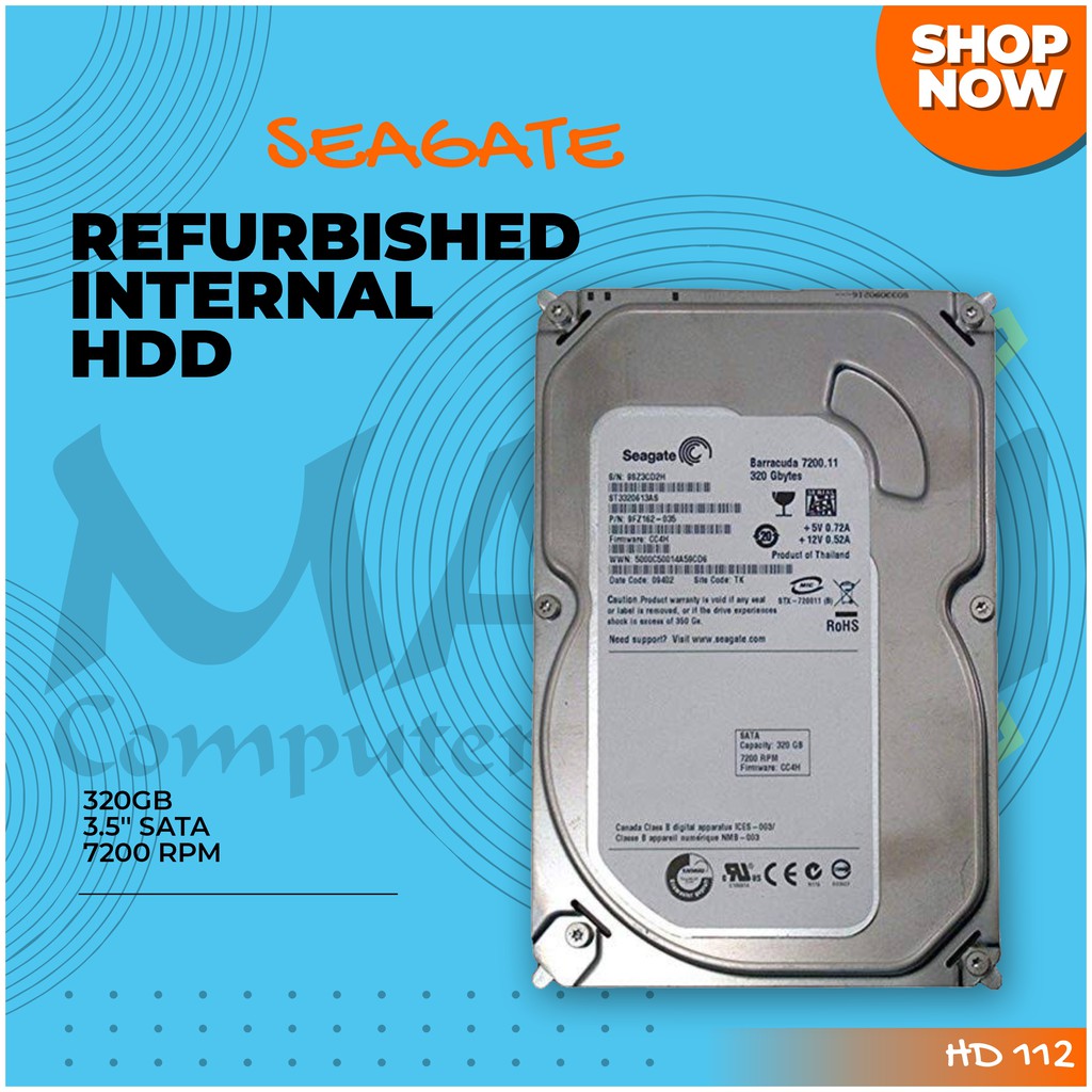 Ổ Cứng Ngoài Seagate 320gb 3.5 "sata 7200 Rpm | BigBuy360 - bigbuy360.vn