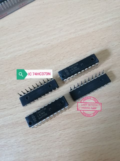 IC số 74HC373 74HC374 cắm 74HC373N SN74HC374Nchính hãng NXP TI chân cắm DIP20