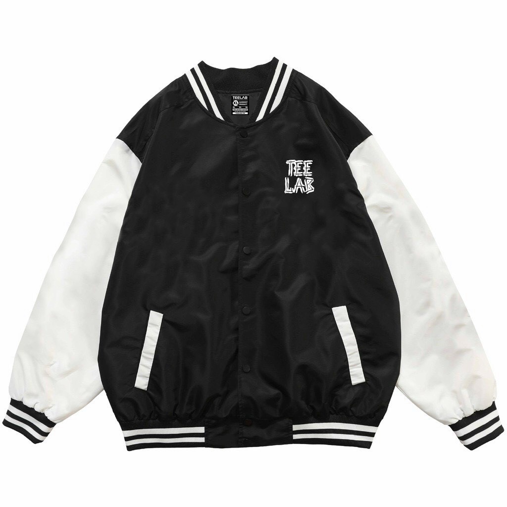 Áo Khoác Dù Bomber TEELAB FROM HELL Form Rộng Unisex Nam Nữ Ulzzang Phong Cách Cá Tính