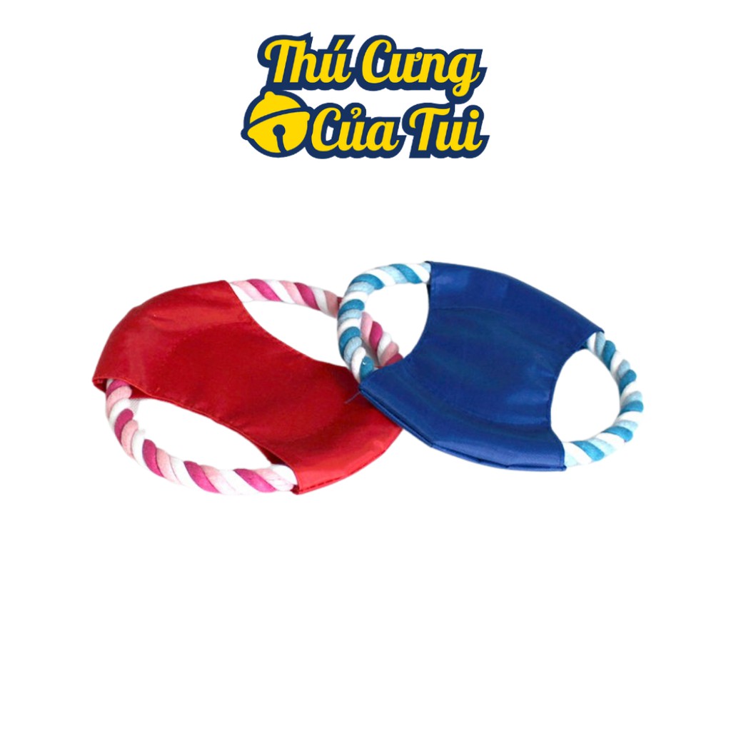 Đĩa Bay Huấn Luyện Thú Cưng Bằng Vải - Thú Cưng Của Tui