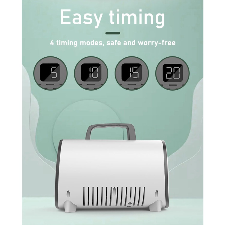 Máy phun khói K8 công nghệ Nano khử mùi khử trùng kháng khuẩn cho ô tô/ văn phòng/ nhà ở/ sân khấu/ vũ trường