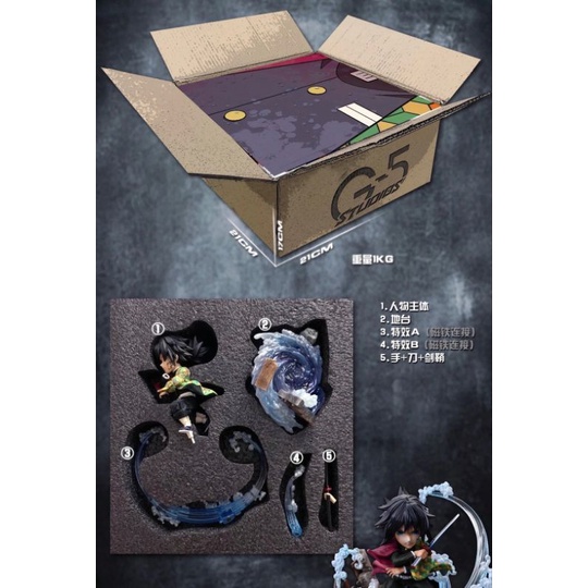 Mô hình resin kimetsu no yaiba - thanh gươm diệt quỷ