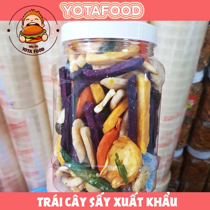 [Mã GROSALEHOT giảm 8% đơn 250K] 500Gr Trái Cây Sấy ( Thập Cẩm Sấy hàng xuất khẩu ) | Đủ vị | Yotafood | BigBuy360 - bigbuy360.vn