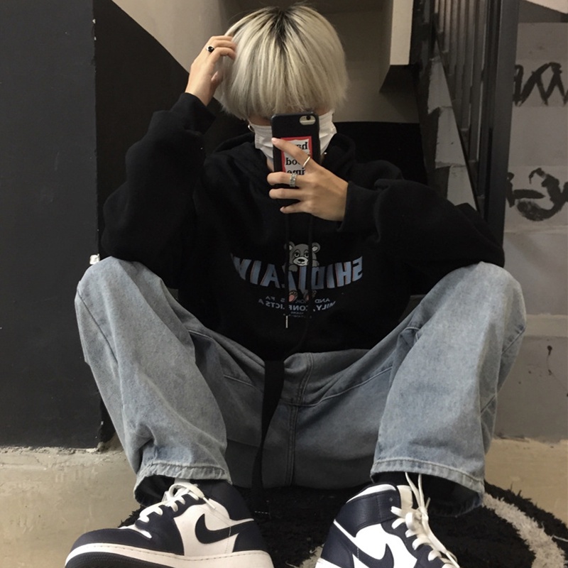 Áo hoodie unisex nam nữ nỉ ngoại ulzzang Hàn Quốc cặp đôi local brand form rộng dày dặn chống nắng SHINJZAIW