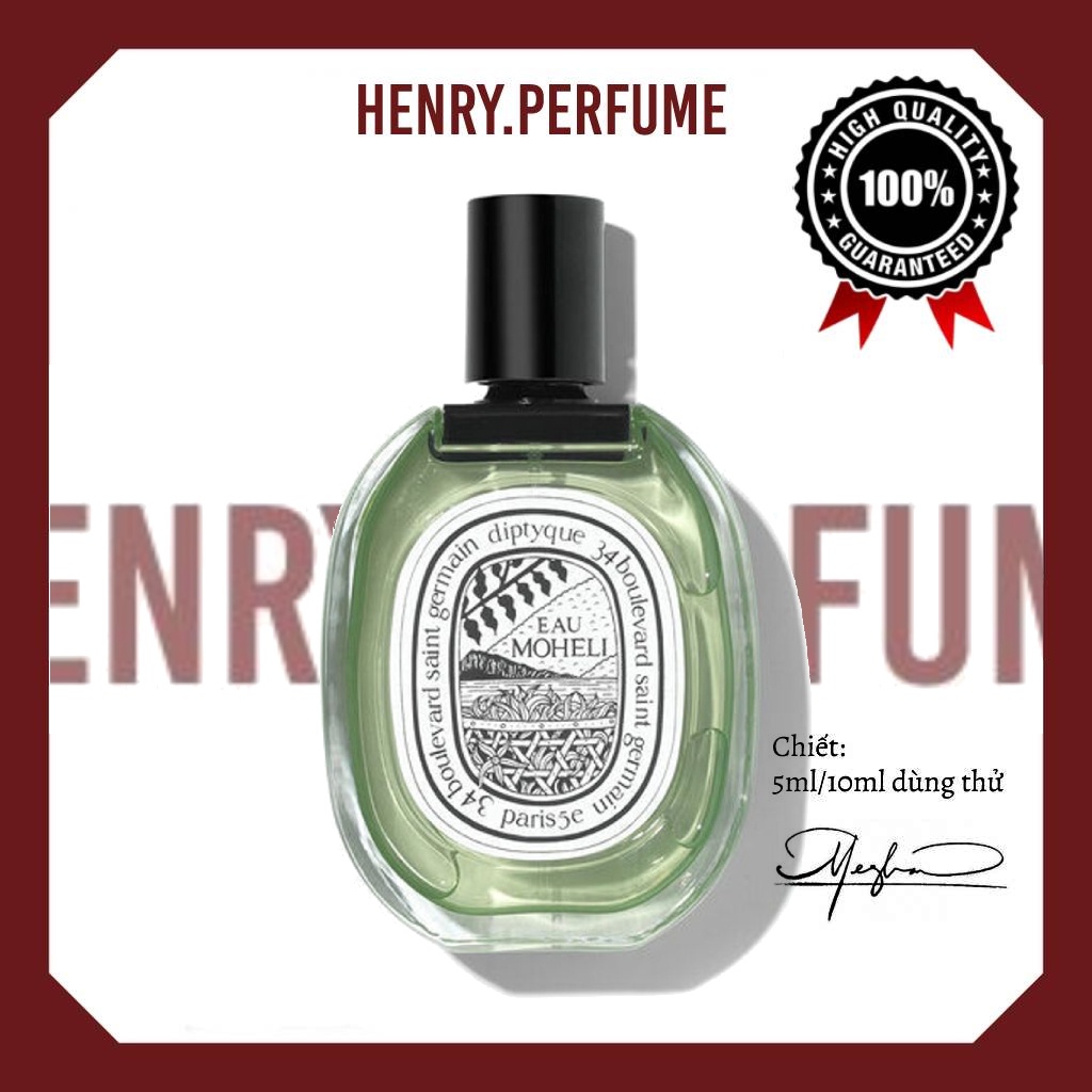 ⛅ Nước hoa Diptyque Eau Moheli Limited ®️