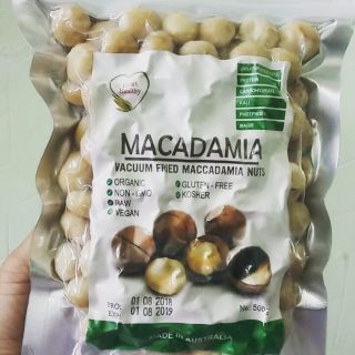 Nhân hạt mắc ca Úc loại 1 (gói 500gr)