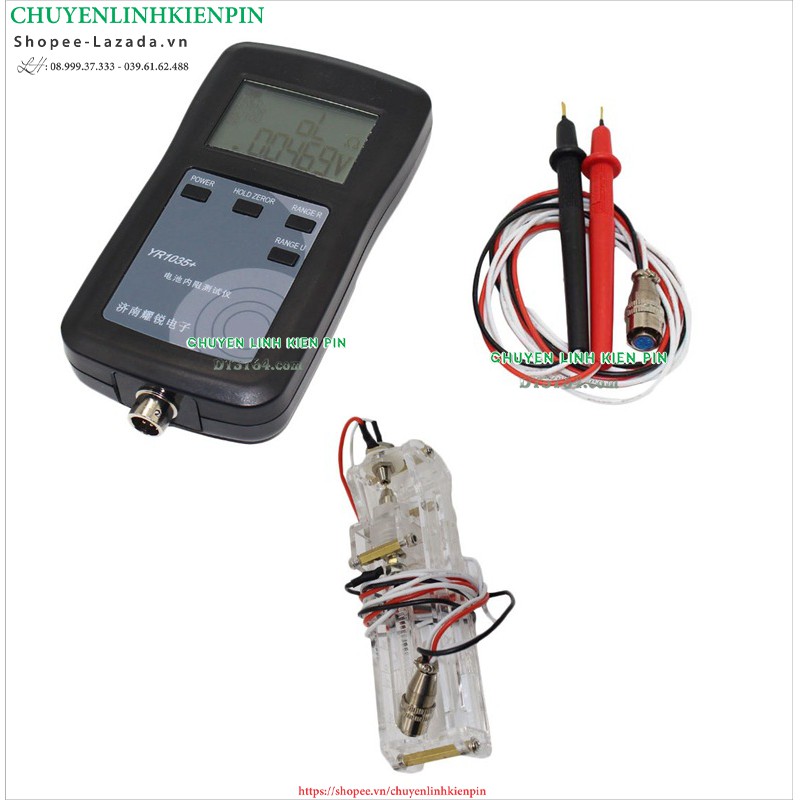 Máy đo nội trở YR1035+ chính hãng phiên bản Tiếng Anh ( BL64_231 )