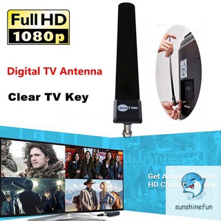 ✅READY STOCK✨ TV Free-Way HD Digital Antenna HDTV Clear TV Key Antenna Indoor Receives