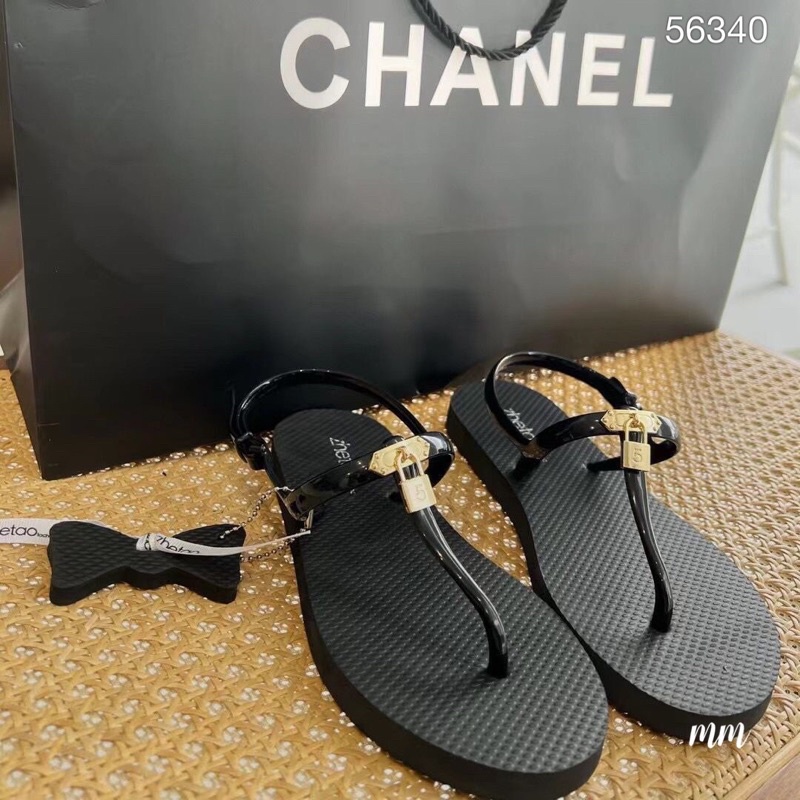 Sandal chaneo ổ khoá fullbox